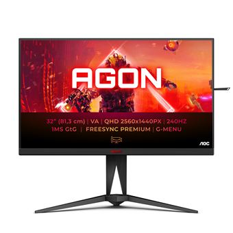 Monitor Gaming AOC AG325QZN/EU | LED | QHD | 1 ms | 240 Hz | 31.5" | F - 1