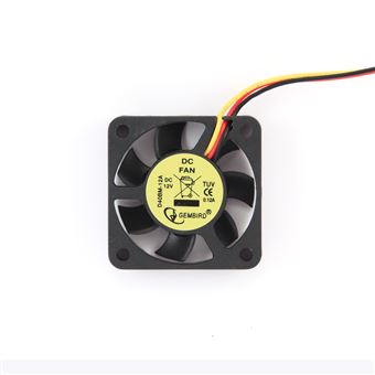 Ventoinha para Pc Gembird 40 mm ball bearing cooling fan, 12 V | Preto - 1