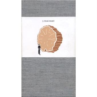 5 Year Diary Black Cover - 1