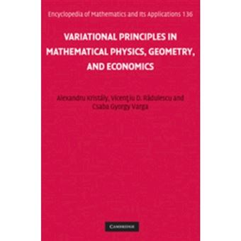 Variational Principles in Mathematical Physics, Geometry and Economics - Qualitative Analysis of Nonlinear Equations and Unilateral Problems - Hardback - 2010 - 1