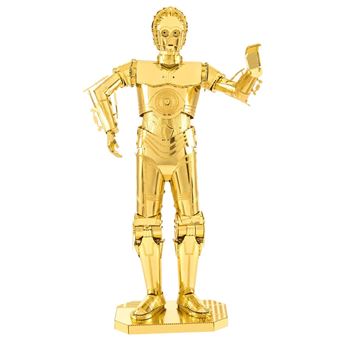 Modelo Metal Earth MMS270 | Star Wars - C-3PO Ouro - 1