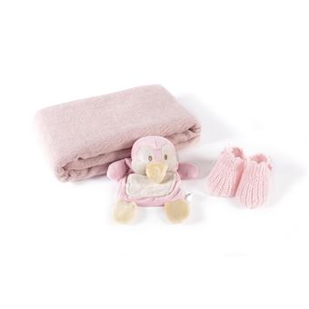Conjunto de Manta e Peluche para recém nascido Blume for Home | rosa - 1