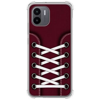 Capa Tumundosmartphone de silicone anti-choque para Xiaomi Redmi A1 design tênis 17 desenhos - 1