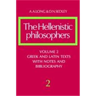 The Hellenistic Philosophers - 1