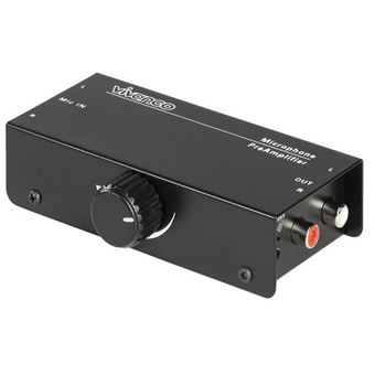 Vivanco MA 225 1.0canais Com fios Preto amplificador de áudio