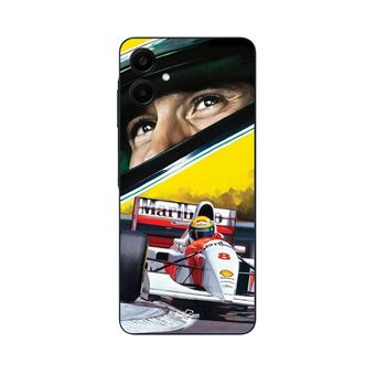 Capa Maniacase Para Samsung Galaxy A06 F1 Ayrton Senna Mclaren Legend Formula 1 - 1