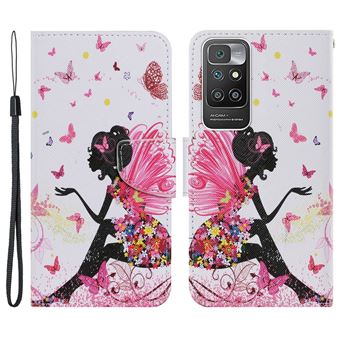 Capa PU + TPU menina bonita à Prova de Choque para Xiaomi Redmi 10/Redmi 10 Prime - 1