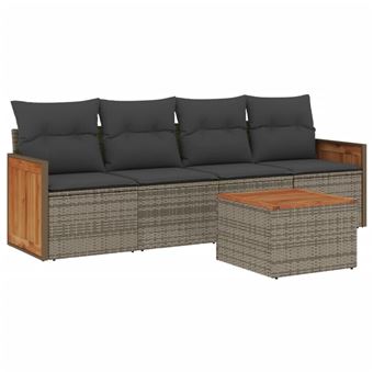 Conjunto de Mobiliário de Exterior VidaXL 3259862 - 1