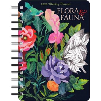 Flora & Fauna 2026 Weekly Planner Calendar Malin Gyllensvaan - Outros ...