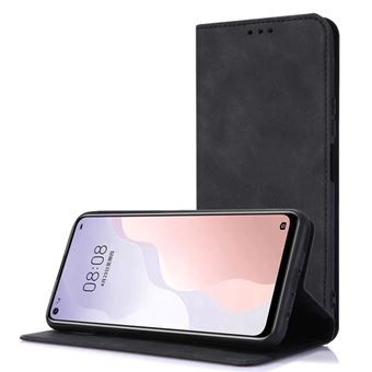 Capa flip Mistercapas com suporte de cartões para Xiaomi Redmi Note 13 Pro Plus 5G | Preto - 1