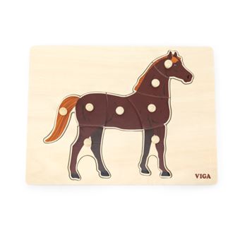 Puzzle Montessori Viga Horse - 1