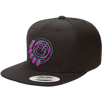 SnapBack Cap Rock Off Blink 182 | Double Six Arrows | Preto - 1