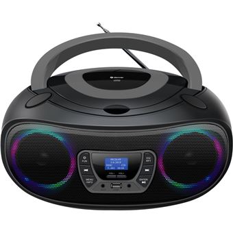 Leitor de Cd Denver TDB-212GR | Cinzento - 1