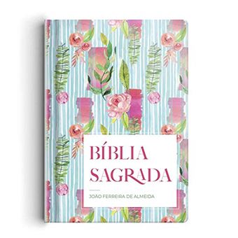 Bíblia Rc Gigante - Capa Semi Luxo Flor Listrada - 1