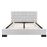 Estrutura de Cama vidaXL 120X200 cm Couro Artificial Branco_2