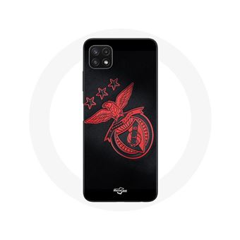 Capa Maniacase para Samsung Galaxy A22 5G SLB Benfica Fundo Preto - 1