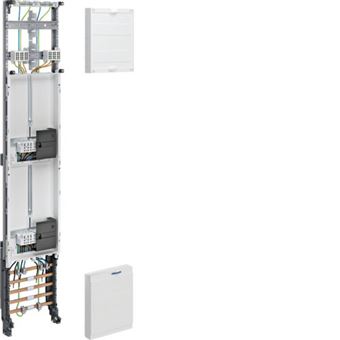 Quadro de Distribuição Elétrica Hager ZH53W3N | Cinzento - 1