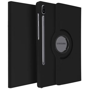 Capa Protetora Avizar para Galaxy Tab S6 10.5 Folio | Proteção | Suporte Rotativo 360° - Preto - 1