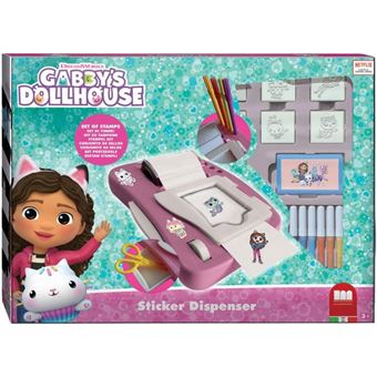 Impressora de Autocolantes e acessórios Multiprint Gabby's Dollhouse| 22 itens - 1