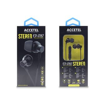 Auriculares Accetel EP-1787 Jack 3.5mm com Microfone Embutido - 1