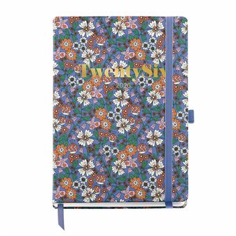 Agenda Semanal A5 2026 Miquelrius Plus Natura Blooming com Elástico - 1