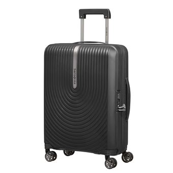 Mala de Cabine Samsonite Hi-Fi Expansível com 4 Rodas | 55 cm - Preto - 1