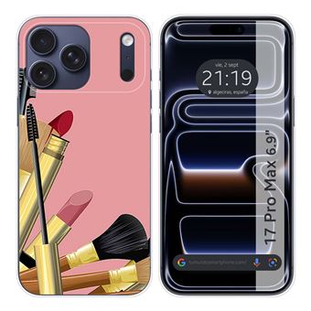 Capa Tumundosmartphone de silicone para iPhone 17 Pro Max (6.9) | Desenhos com pincel - 1