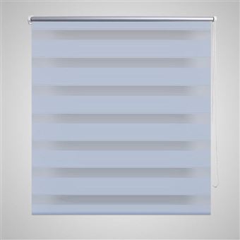 Estore de Rolo vidaXL 80 X 150 cm Linhas de Zebra / Branco - 1