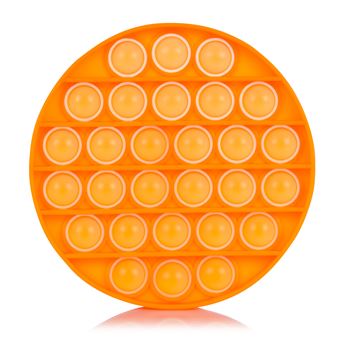 Bubble Pop It DAM | Redondo Laranja - 1