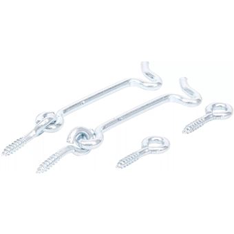 Chave de Fenda e Chave de Impacto Elétricas BGS technic Lock Gate Hook and Eye Set - 1