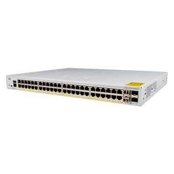 Switch de Rede Cisco Catalyst C1000-48P-4X-L | Cinzento - 1