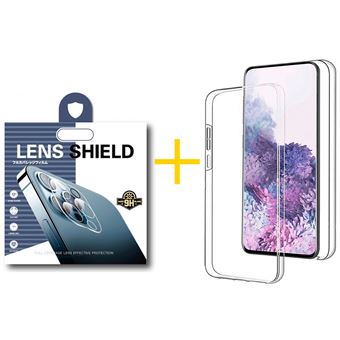 Pack 1 x Película de Câmara + Capa skyhe  Apple iPhone 15 Pro Dupla 360º Transparente Clear - 1