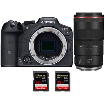 Canon EOS R7 + RF 100mm F2.8 L Macro IS USM + 2 SanDisk 32GB Extreme PRO UHS-II SDXC 300 MB/s + PDF 15 Técnicas para Melhorar as suas Fotografias - 1
