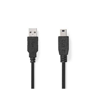Cabo Usb Nedis CCGL60300BK10 | Preto - 1