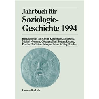 Jahrbuch Fur Soziologiegeschichte 1994 - Paperback / softback - 2012 - 1