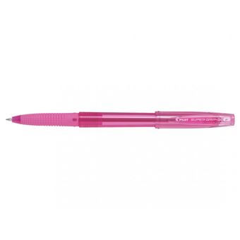 Esferográfica Pilot Super Grip G Neon Cap | Rosa - 1