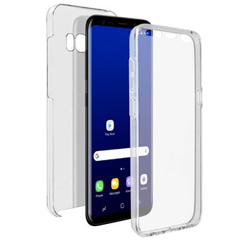 Capa Flip Avizar para Samsung Galaxy S8 Plus 360ª de Silicone e policarbonato Transparente - 1