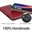 Capa LK em Couro para LG V30 Tipo de Carteira vermelho_3