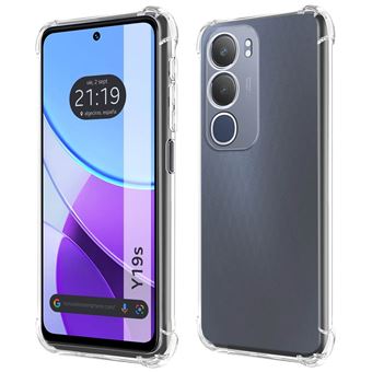 Capa Tumundosmartphone de Silicone Transparente à Prova de Choque para Vivo Y19s - 1