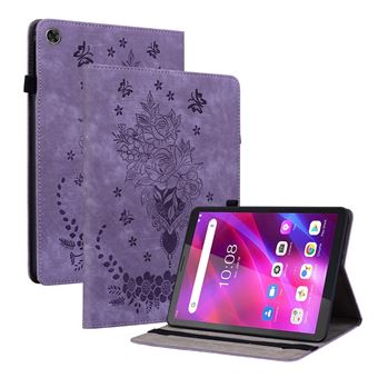 Capa ZURSANA para Lenovo Tab M7 3rd Gen | 2 em 1 | Ângulo Ajustável | TPU Flexível | Roxo - 1