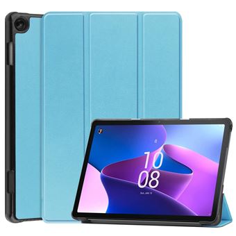 Capa PU função de despertar/sono automático com apoio Magunivers para Lenovo Tab M10 (Gen 3) - céu azul - 1