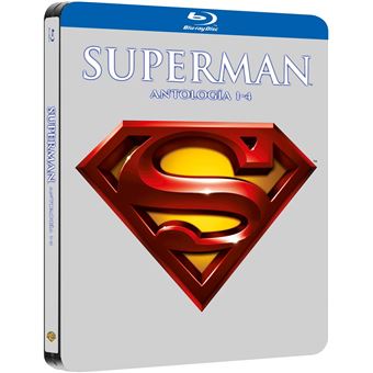 Superman I-Iv Black Metal Edition Blu-Ray (4Blu-ray)