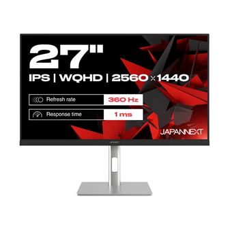 Monitor Gaming JAPANNEXT JN-I270WQHD300F-HSP | LED | WQHD | 2 ms | 300 Hz | 27" | E - 1