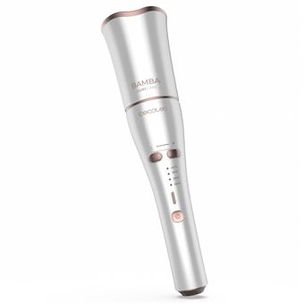 Modelador de Cabelo Cecotec Bamba Surfcare 800 Magic Waves Pro | Rosa dourado, Branco - 1