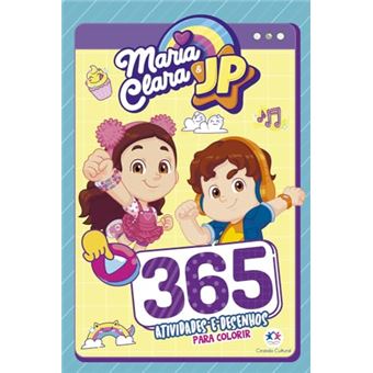 Maria Clara E Jp - 365 Atividades E Desenhos Para Colorir - 1