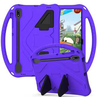 Capa e TPU à Prova de Choque, EVA Roxo Magunivers para Samsung Galaxy Tab S7 FE/Tab S7 Plus - 1