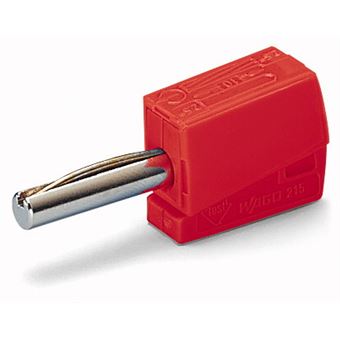 conector Wago 215-212 Banana Vermelho - 1