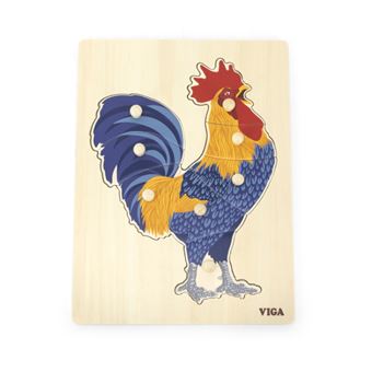 Puzzle Montessori Viga Roost - 1
