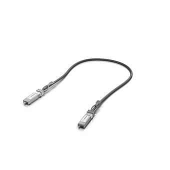 Cabo de Fibra Ótica Ubiquiti UACC-DAC-SFP10-0.5M | Preto - 1
