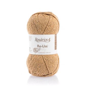 Fio de Tricot Rosários 4 Re Use | 100G | Mel - 1